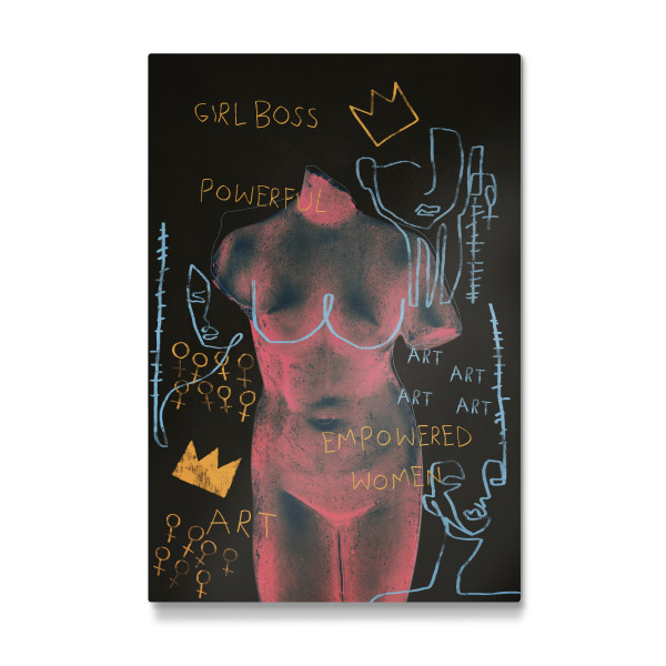 Galerie-Print "Kraftvolles Mädchen von TAS" 30x20 cm artboxONE