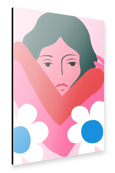 Alu-Dibond "In ihren Armen" 30x20 cm artboxONE