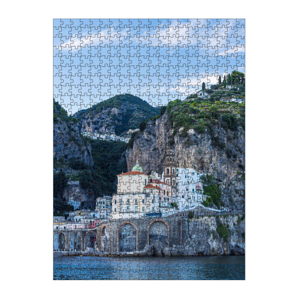 Puzzle Ravensburger "Atrani und Berge" artboxONE - Natur,Reise,Architektur,Reise / Strand und Meer,Reise / Länder