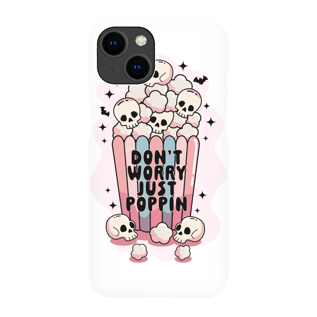 iPhone "Don't Worry Just Poppin" Premium-Case Handyhülle artboxONE