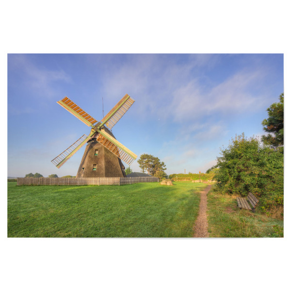 Poster "Amrumer Windmühle" artboxONE - Natur,Reise,Architektur