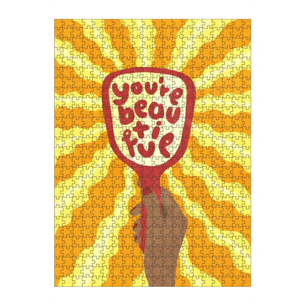 artboxONE Puzzle "You are beautiful" artboxONE - Menschen,Fashion,Für Mama