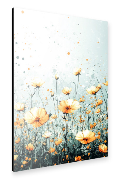 Alu-Dibond "Wiese voller Blumen F (matart)" 30x20 cm artboxONE