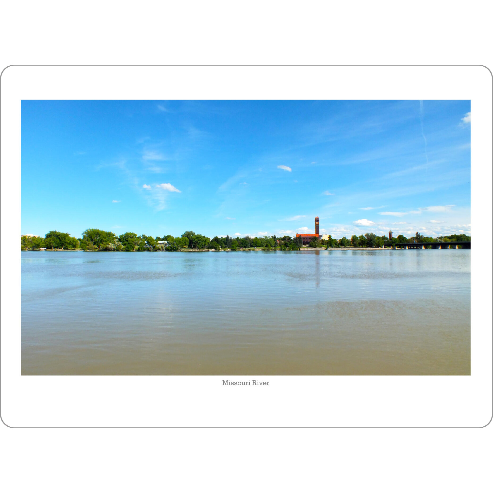 Tischset "Missouri River" artboxONE - Reise,Reise / Länder