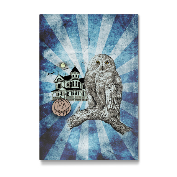 Galerie-Print "Halloween Vintage with Owl" 30x20 cm artboxONE