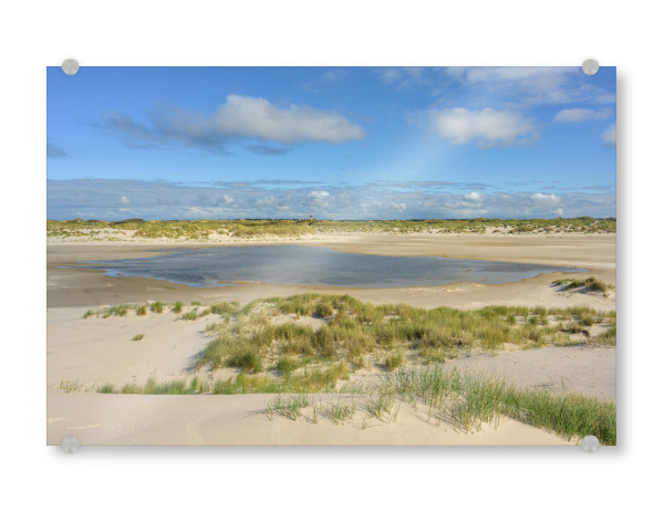 Acrylglasbild "Kniepsand auf der Insel Amrum" artboxONE - Natur,Reise,Reise / Strand und Meer