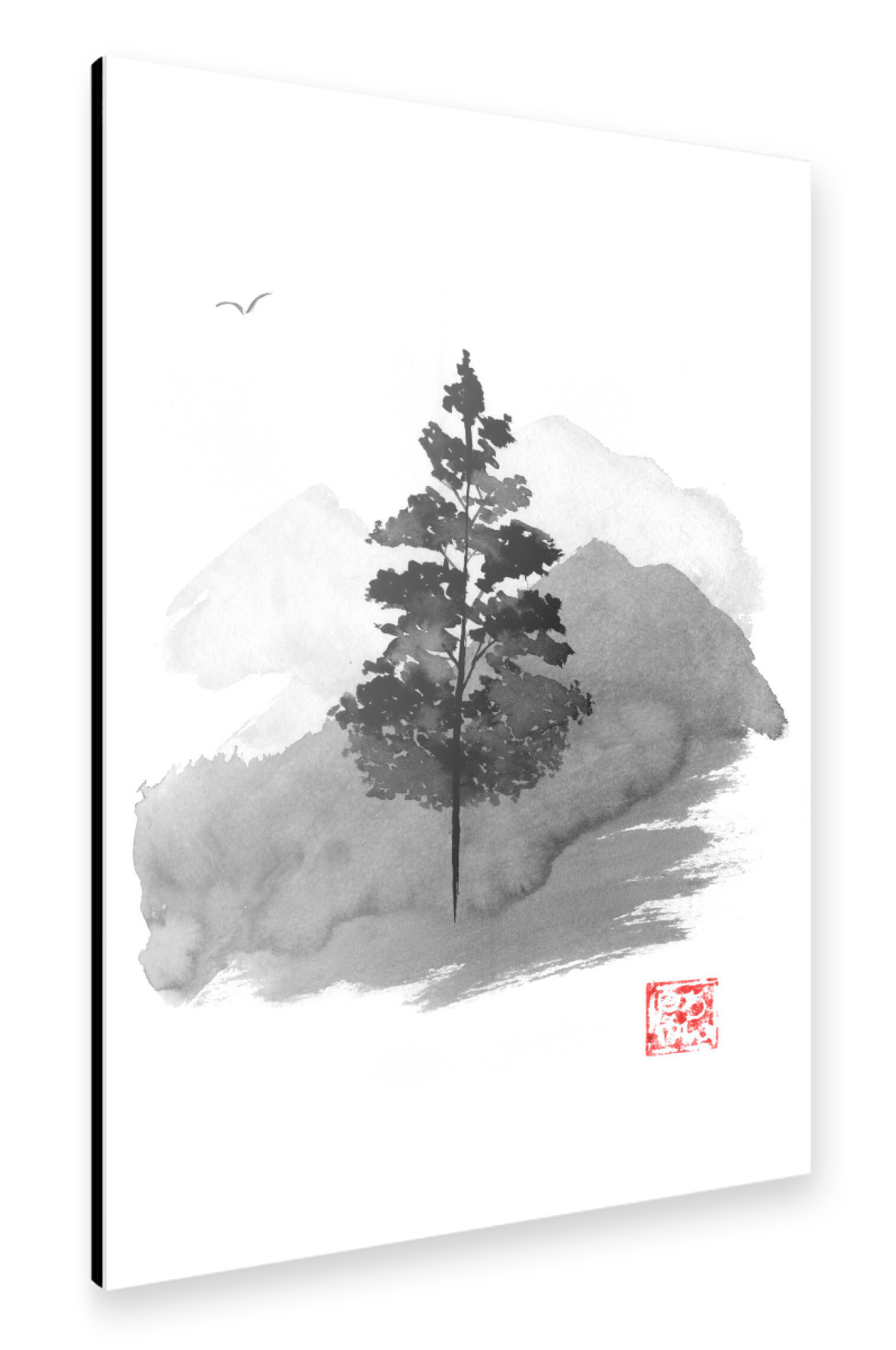 Alu-Dibond "Der Baum" 30x20 cm artboxONE