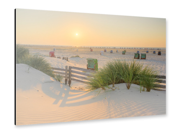 Alu-Dibond "Strand in Norddorf auf Amrum" 30x20 cm artboxONE