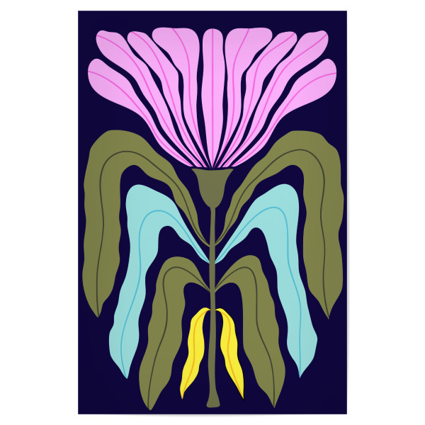 Poster 30x20 cm "Wunderlicher Garten" artboxONE - Floral