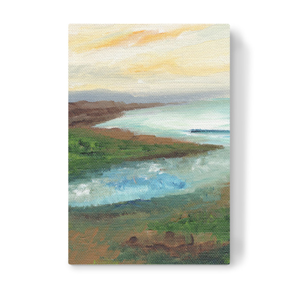 Leinwandbild "Coastal-scape" artboxONE - Natur,Abstrakt
