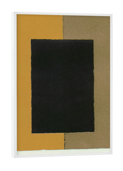 Poster mit weißem Rahmen "Galitsyna - Geometry - black" artboxONE - Abstrakt,Geometrie