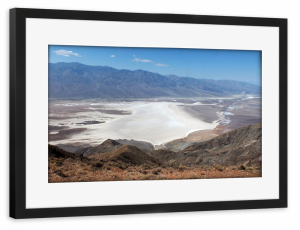 Poster mit Rahmen schwarz "Dante's View at Death Valley" artboxONE - Natur,Reise,Reise / Länder