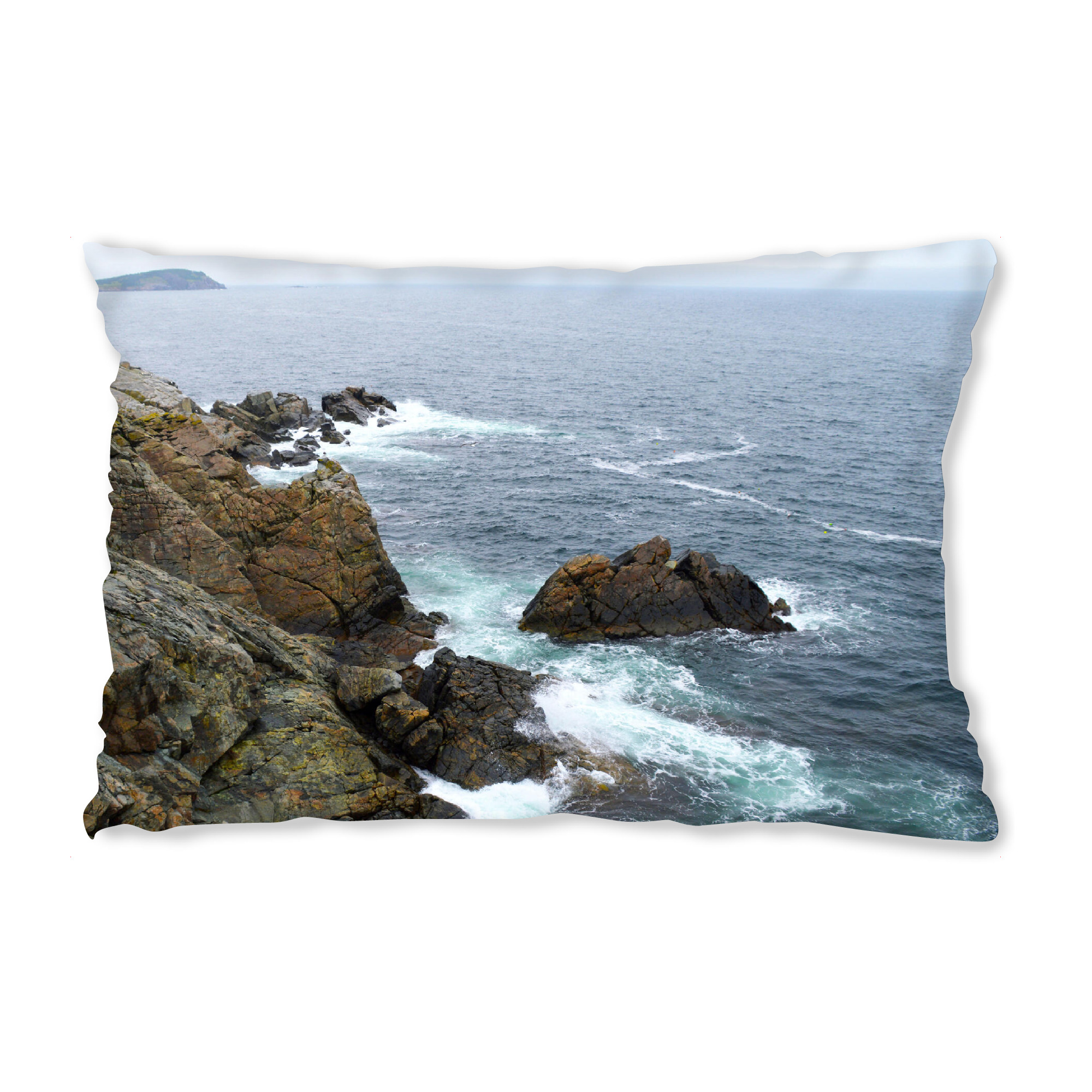 Design-Kissen "Wild Coast at Cape Breton Island" artboxONE - Natur,Reise,Reise / Strand und Meer,Reise / Länder