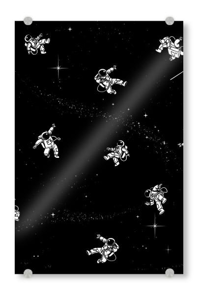 Acrylglasbild "Schwerkraft neu geladen" artboxONE - Galaxy