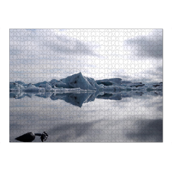 Puzzle Ravensburger "Gletscherlagune - Jökulsárlón" artboxONE - Natur,Reise,Abstrakt,Reise / Länder