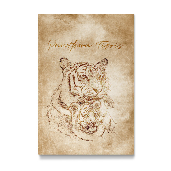 Galerie-Print "Tiger vintage" 30x20 cm artboxONE