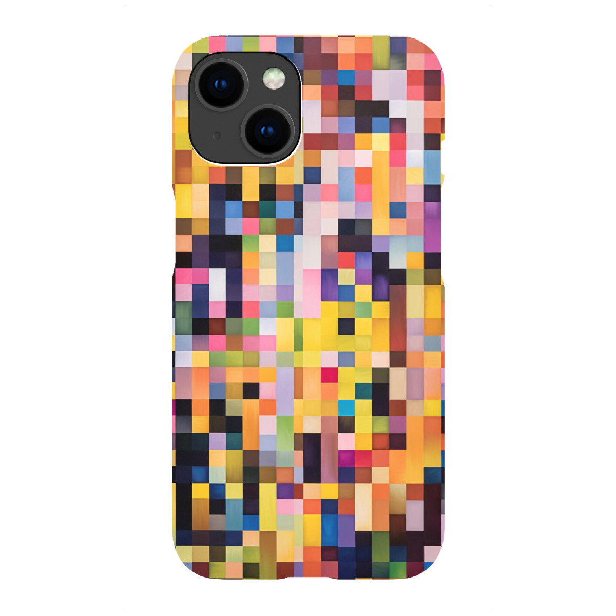 iPhone "Quadratische bunte Träume" Premium-Case Handyhülle artboxONE