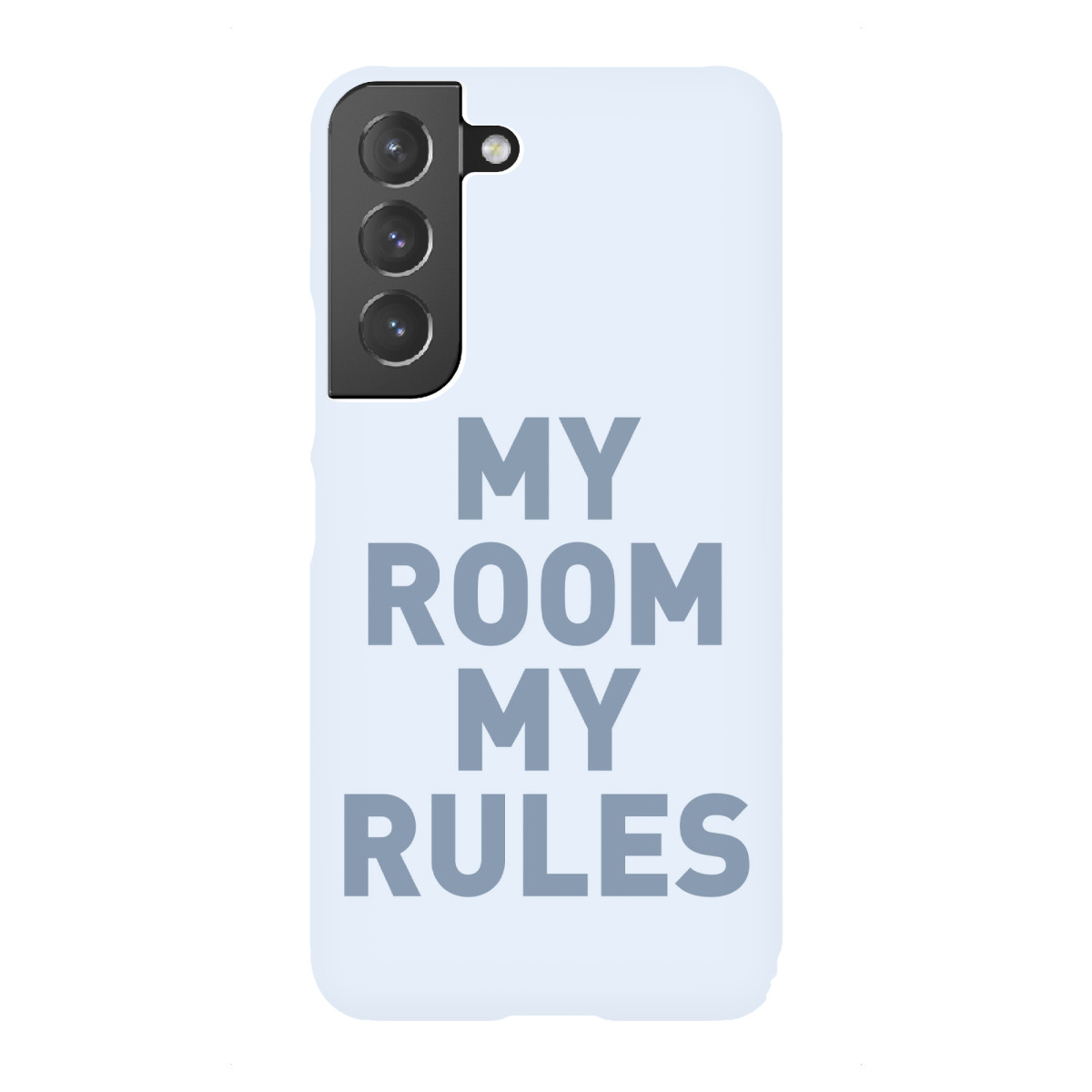 "My Room my Rules - Schild Hellblau"für Samsung Galaxy - Premium-Case Handyhülle artboxONE