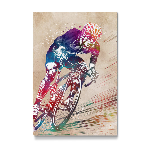 Galerie-Print "Radsportkunst AE" 75x50 cm artboxONE