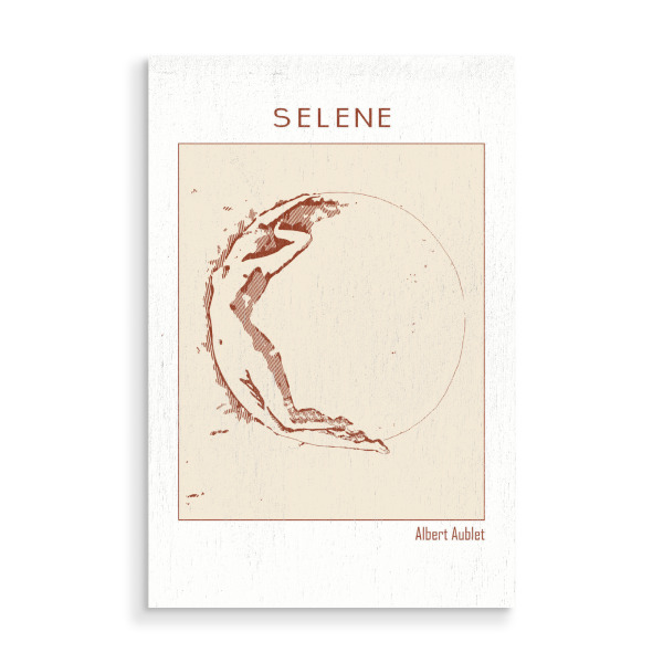 Holzbild "Selene von Albert Aublet (1880)" artboxONE - Abstrakt
