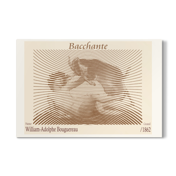 Galerie-Print "Bacchantin – Adolphe Bouguereau" 30x20 cm artboxONE