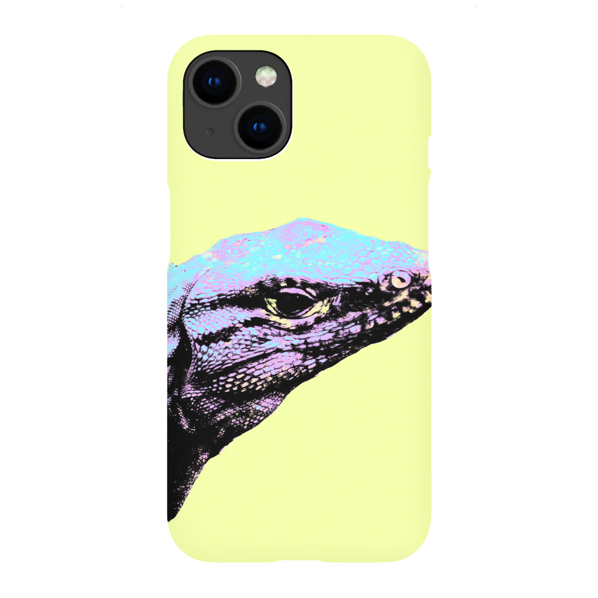 "Leguan Pop Art"für iPhone - Premium-Case Handyhülle artboxONE