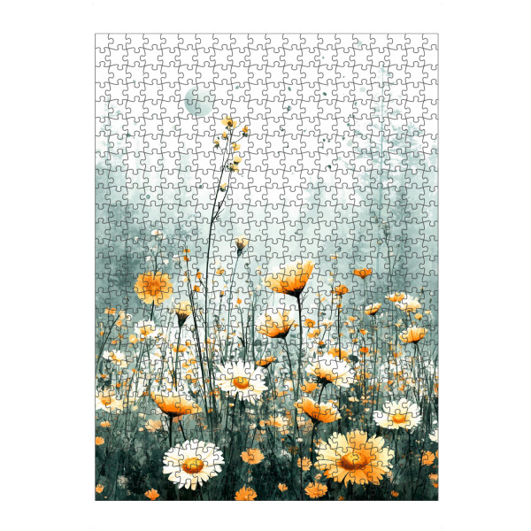 Puzzle Ravensburger "Wiese voller Blumen E (matart)" artboxONE - Natur,Floral - Blumen,Wiese,Natur,Modern,Kunst - Bild blumen