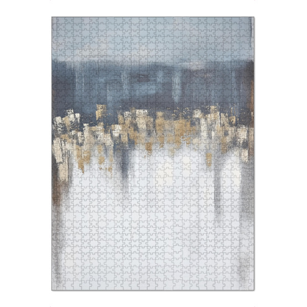 Puzzle Ravensburger "Abstrakte Felder in Pastell" artboxONE - Natur,Abstrakt,Marmor