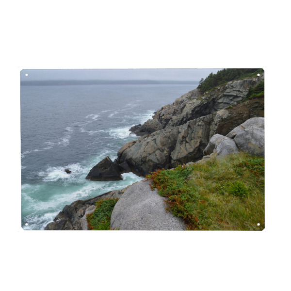 Metall Poster "The Wild Coast of Nova Scotia" artboxONE - Natur,Reise,Reise / Strand und Meer,Reise / Länder