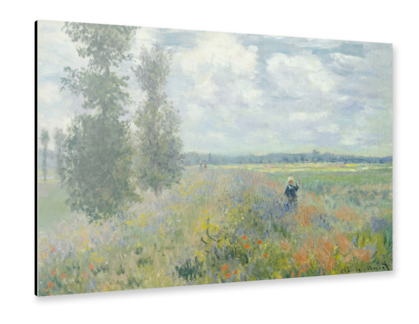 Alu-Dibond "Poppy Fields near Argenteuil" 30x20 cm artboxONE