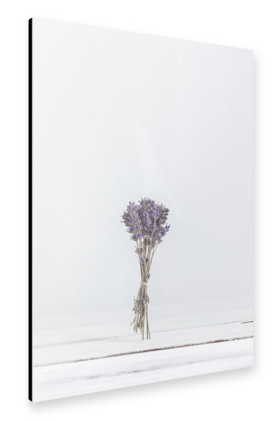 Alu-Dibond "Lavendel - stehend" 30x20 cm artboxONE