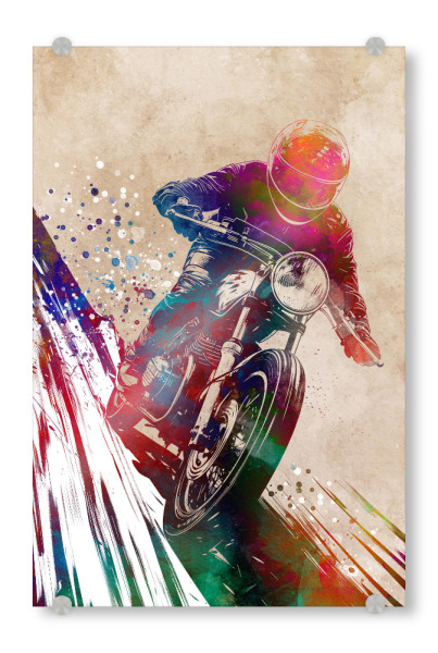 Acrylglasbild "Motorsport-Sportkunst L" artboxONE - Sport / Motorsport,Sport - Motor,Motorsport,Rennsport,Sport,Grafik