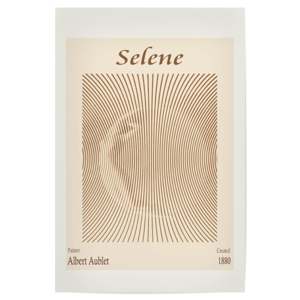 Poster "Selene von Albert Aublet" artboxONE - Abstrakt