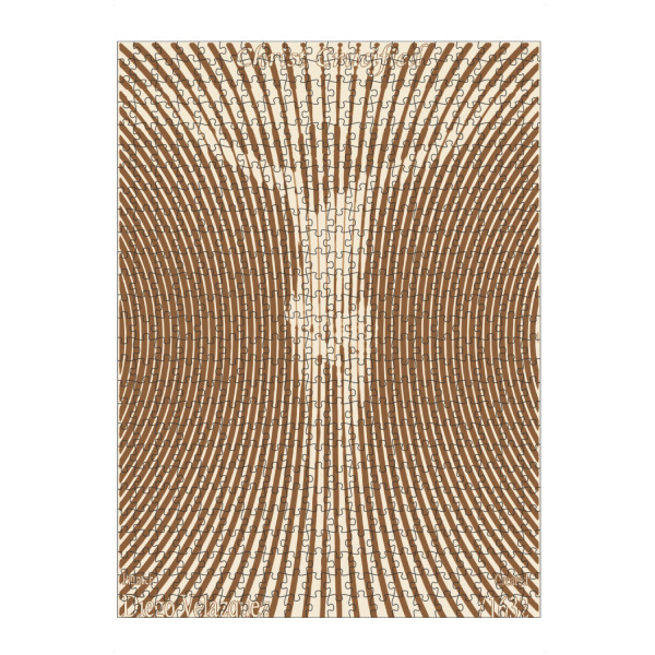 Puzzle Ravensburger "Christus gekreuzigt" artboxONE - Geometrie