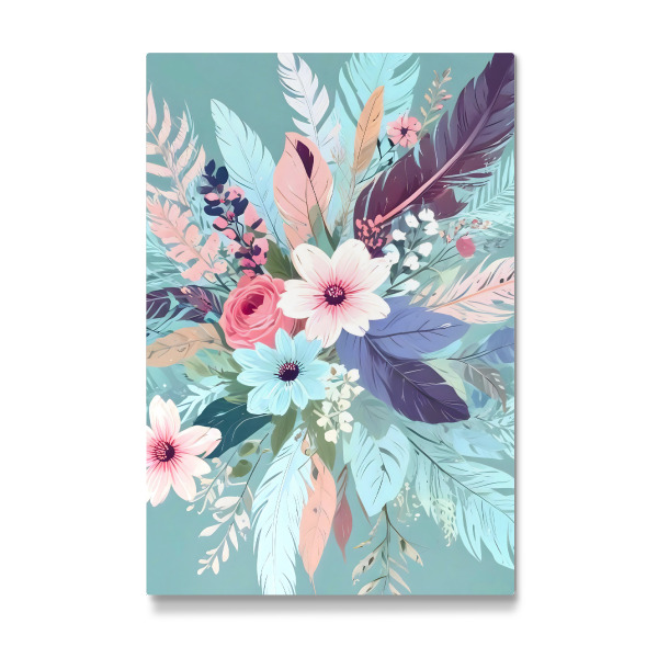 Galerie-Print "Puderblaue Blüte" 30x20 cm artboxONE