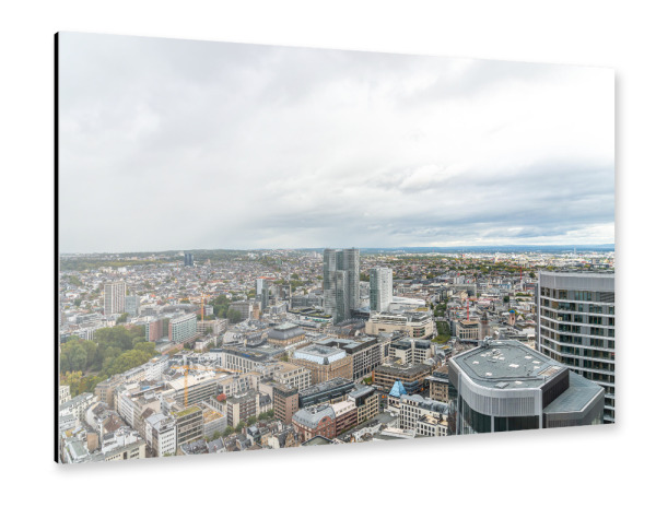 Alu-Dibond "Frankfurt Luftige Perspektiven" 30x20 cm artboxONE