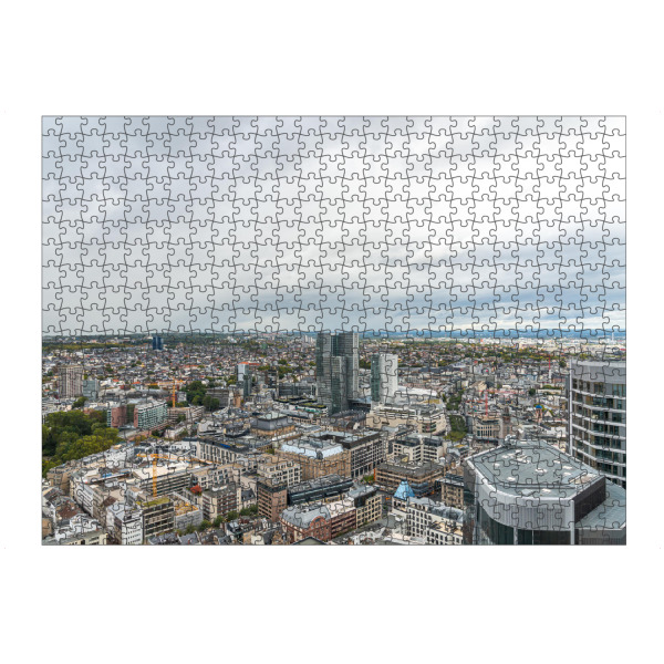 artboxONE Puzzle "Frankfurt Luftige Perspektiven" artboxONE - Architektur,Geometrie,Städte / Frankfurt