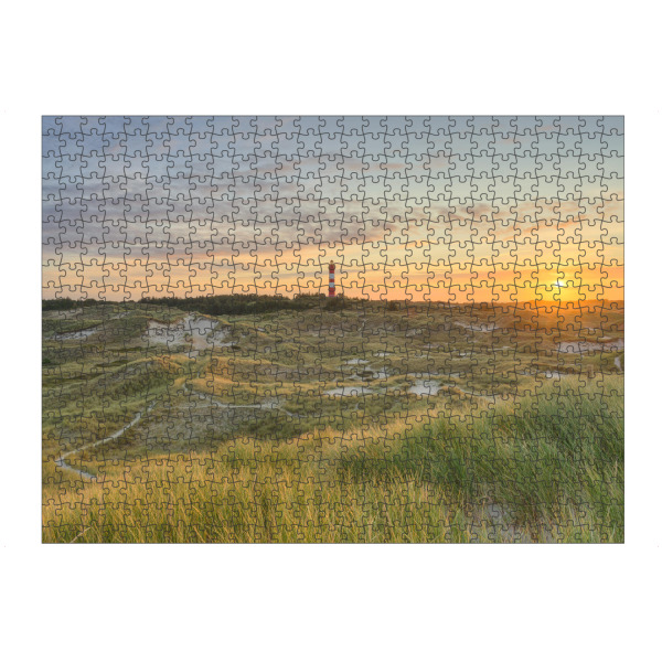artboxONE Puzzle "Sonnenaufgang auf Amrum" artboxONE - Natur,Reise,Reise / Strand und Meer