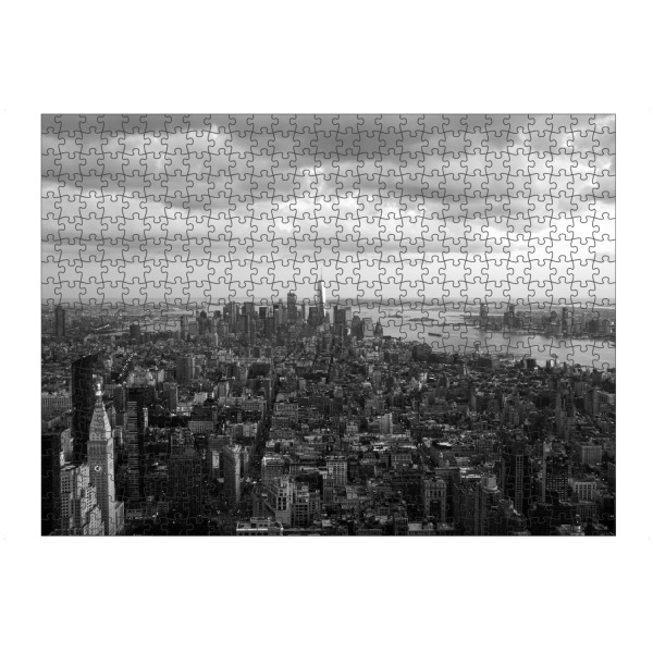 artboxONE Puzzle "Manhattan from above" artboxONE - Städte / New York,Reise,Schwarzweiß,Architektur,Reise / Länder