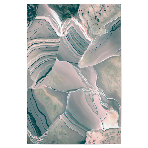 Poster "Achat-Glühen" artboxONE - Abstrakt