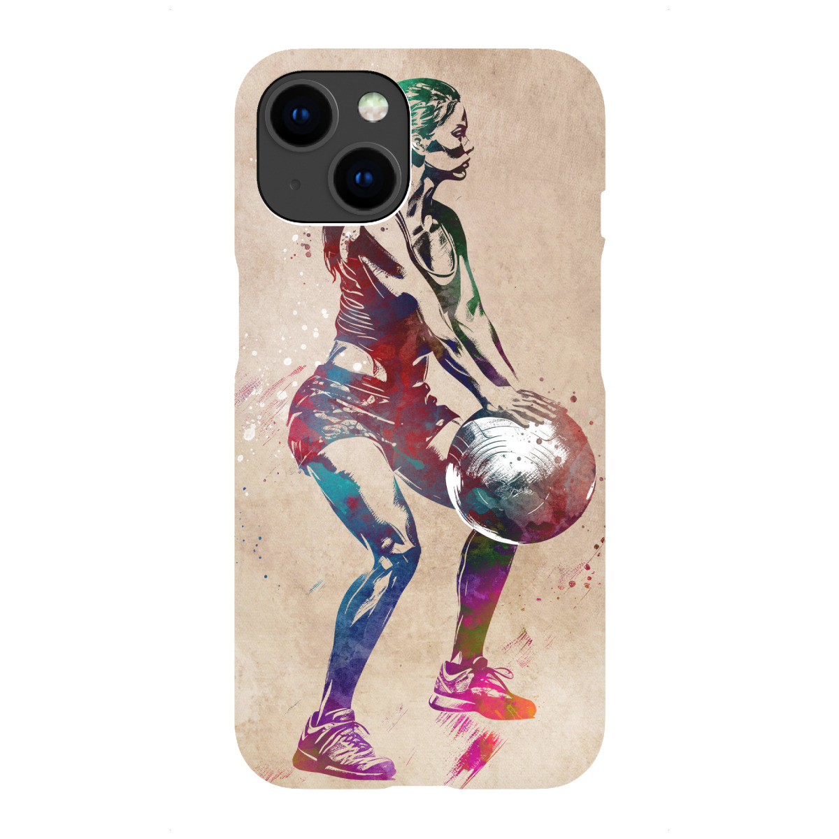 "Fitness Gymnastik Sport Kunst F"für iPhone - Premium-Case Handyhülle artboxONE