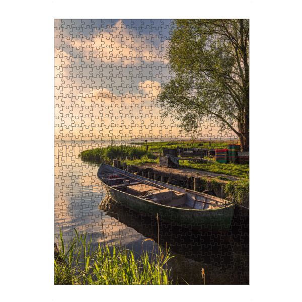 artboxONE Puzzle "Achterwasser am Abend" artboxONE - Natur,Reise,Reise / Strand und Meer