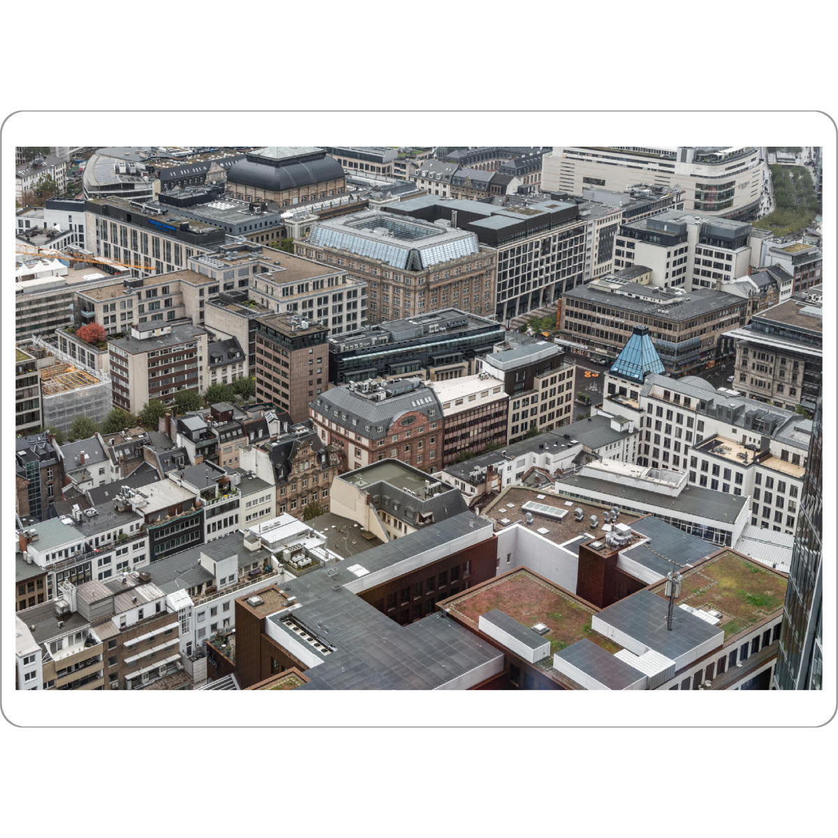 Tischset "Frankfurts Glanz Architektur" artboxONE - Architektur,Städte / Frankfurt,Reise / Länder