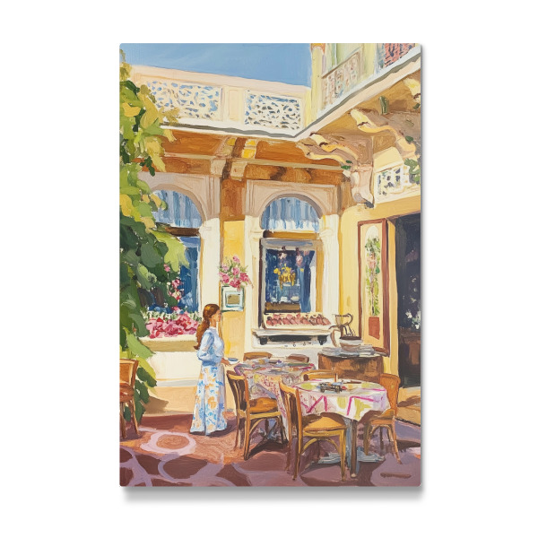 Galerie-Print "Café in Indien" 30x20 cm artboxONE
