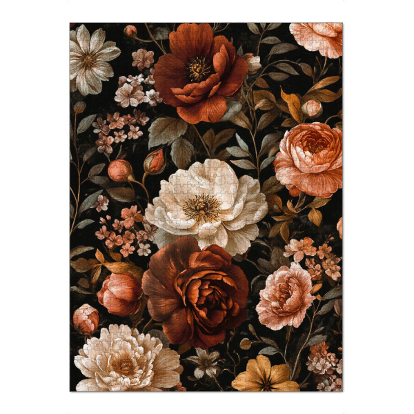 Puzzle Ravensburger "Blumengarten C (matart)" artboxONE - Natur,Floral - Blumen,Garten,Natur,Modern,Kunst - Bild blumen