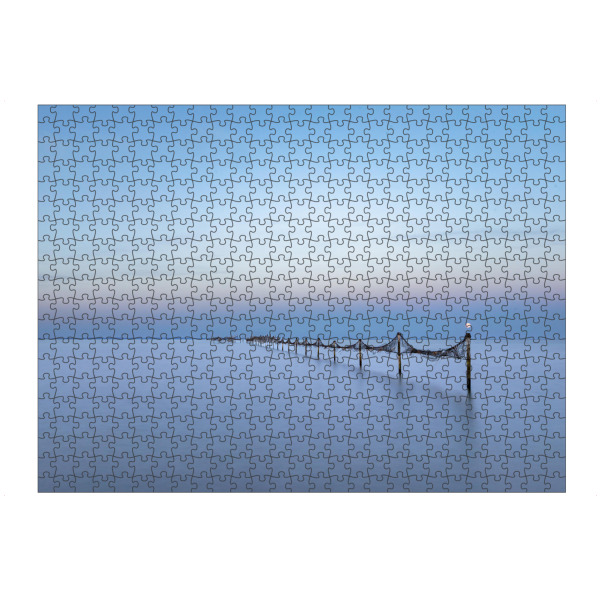 Puzzle Ravensburger "Nach Sonnenuntergang am Wasser" artboxONE - Natur,Reise,Reise / Strand und Meer