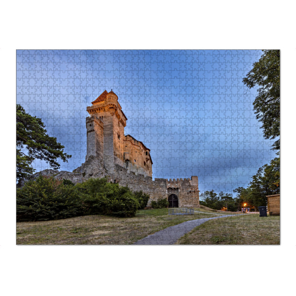 Puzzle Ravensburger "Burg Liechtenstein Wien" artboxONE - Architektur