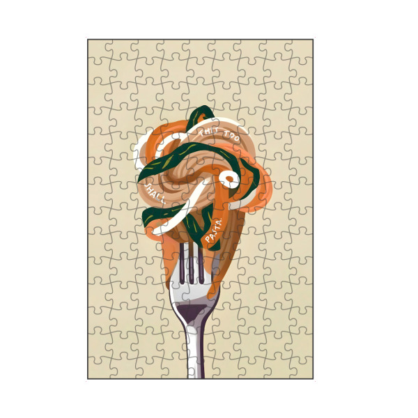 artboxONE Puzzle "Auch das soll Pasta sein" artboxONE - Essen & Trinken,Essen & Trinken / Obst & Gemüse