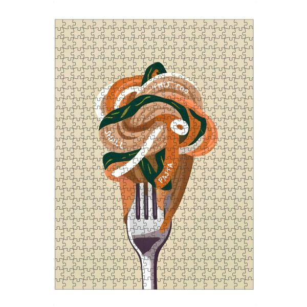Puzzle Ravensburger "Auch das soll Pasta sein" artboxONE - Essen & Trinken,Essen & Trinken / Obst & Gemüse