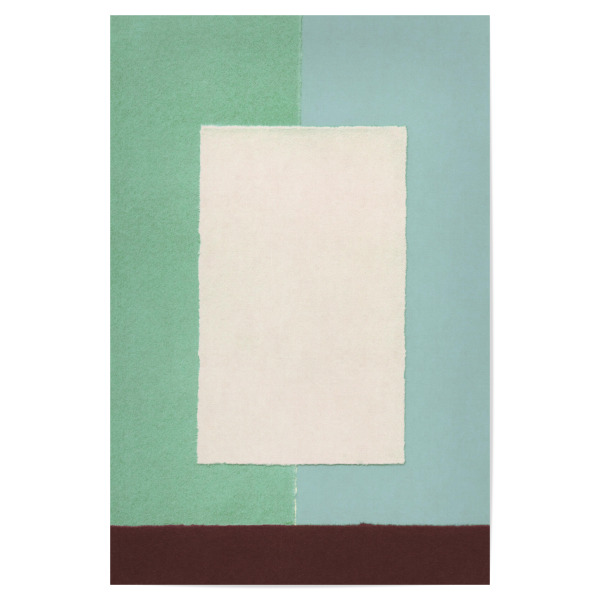 Poster 30x20 cm "Galitsyna - Geometry - Green" artboxONE - Abstrakt,Geometrie